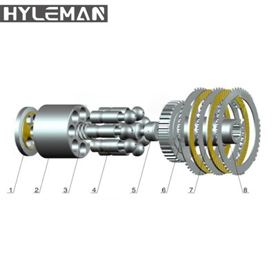 Hitachi 교체 유압 피스톤 펌프 HMGC16/32/35 시리즈