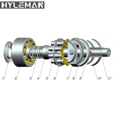 Kayaba PSV2-55T 120의 수리 부품